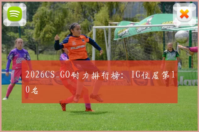 2026CS_GO耐力排行榜：IG位居第10名